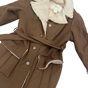 Vintage 60’s Sharpee’s of Minneapolis Women’s Brown Sherpa Lined Jacket M/L